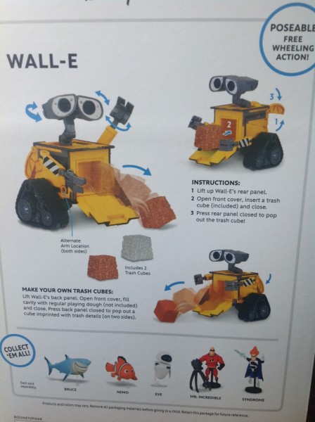 Thinkway Toys WALL-E package back ©PixieDustDaily