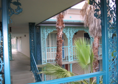 French Quarter Upper Hallway