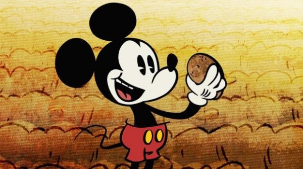 Mickey Mouse in Potatoland