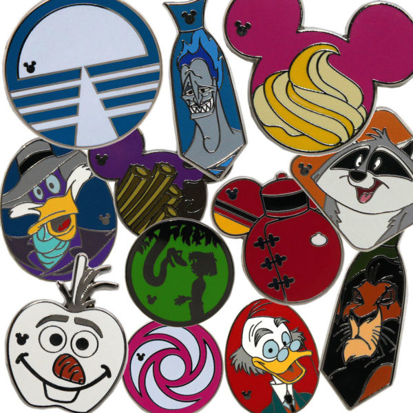 Disney Parks Hidden Mickey Pins ©Disney