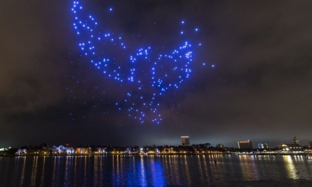 Disney Springs Uses Drones for Starbright Holidays Show